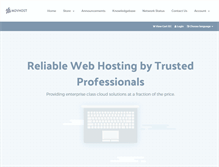 Tablet Screenshot of movhost.com